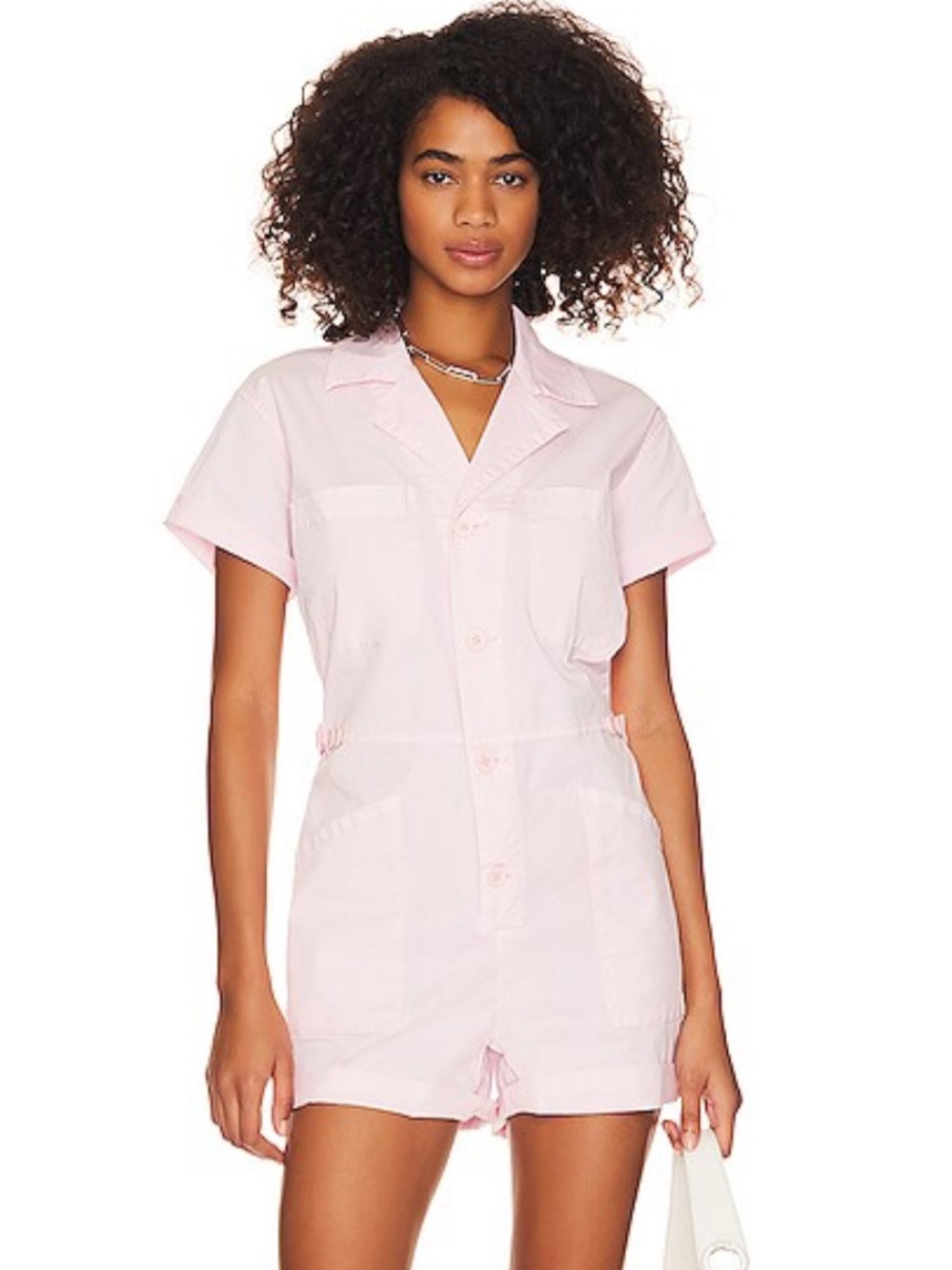Pistola Pink Mist Parker Utility Romper